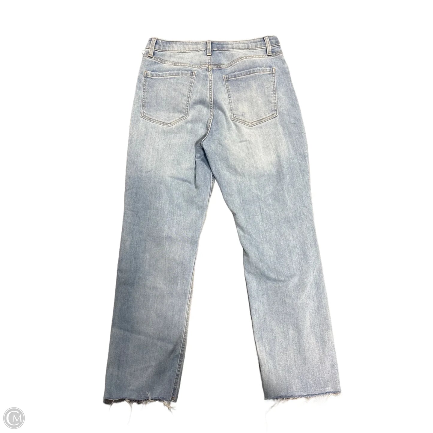 Jeans Straight By Wild Fable In Blue Denim, Size: 12