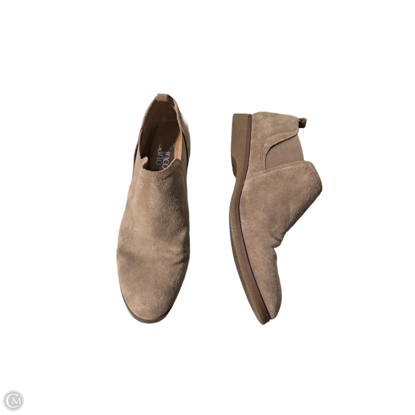 Boots Ankle Flats By Franco Sarto In Tan, Size: 9