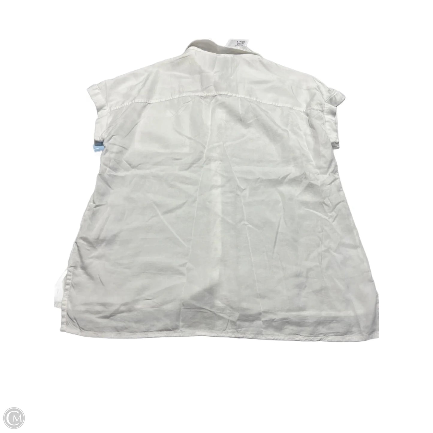 Top Short Sleeve By Lola River In White, Size: L