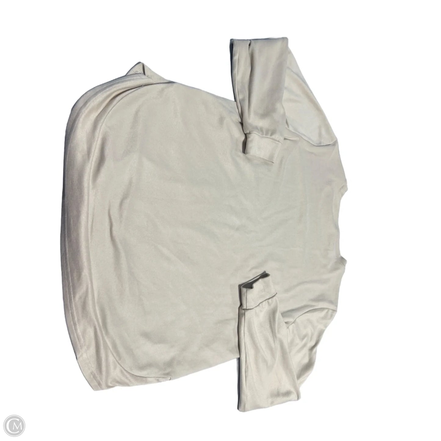 Top Long Sleeve By Cmc In Tan, Size: Xl