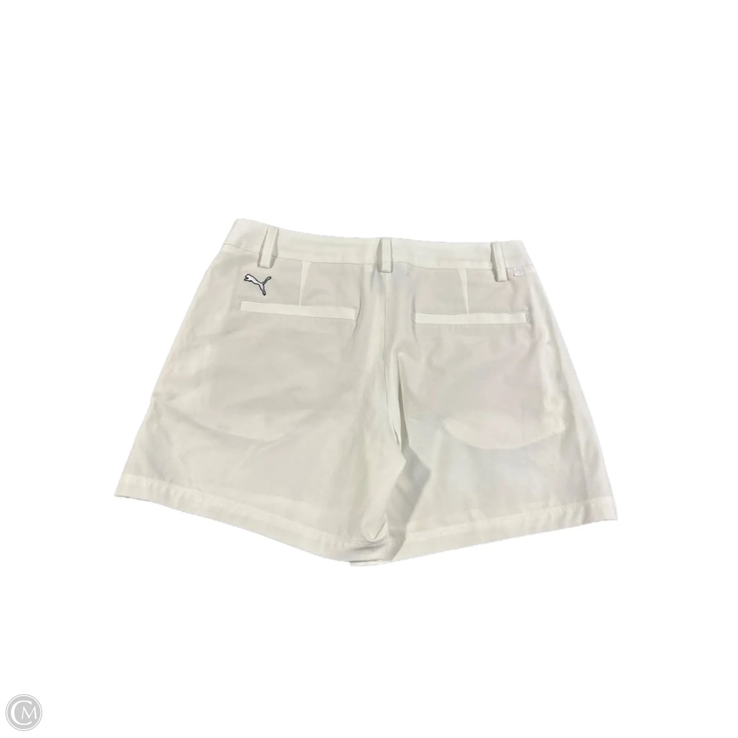 Shorts By Puma In White, Size: M