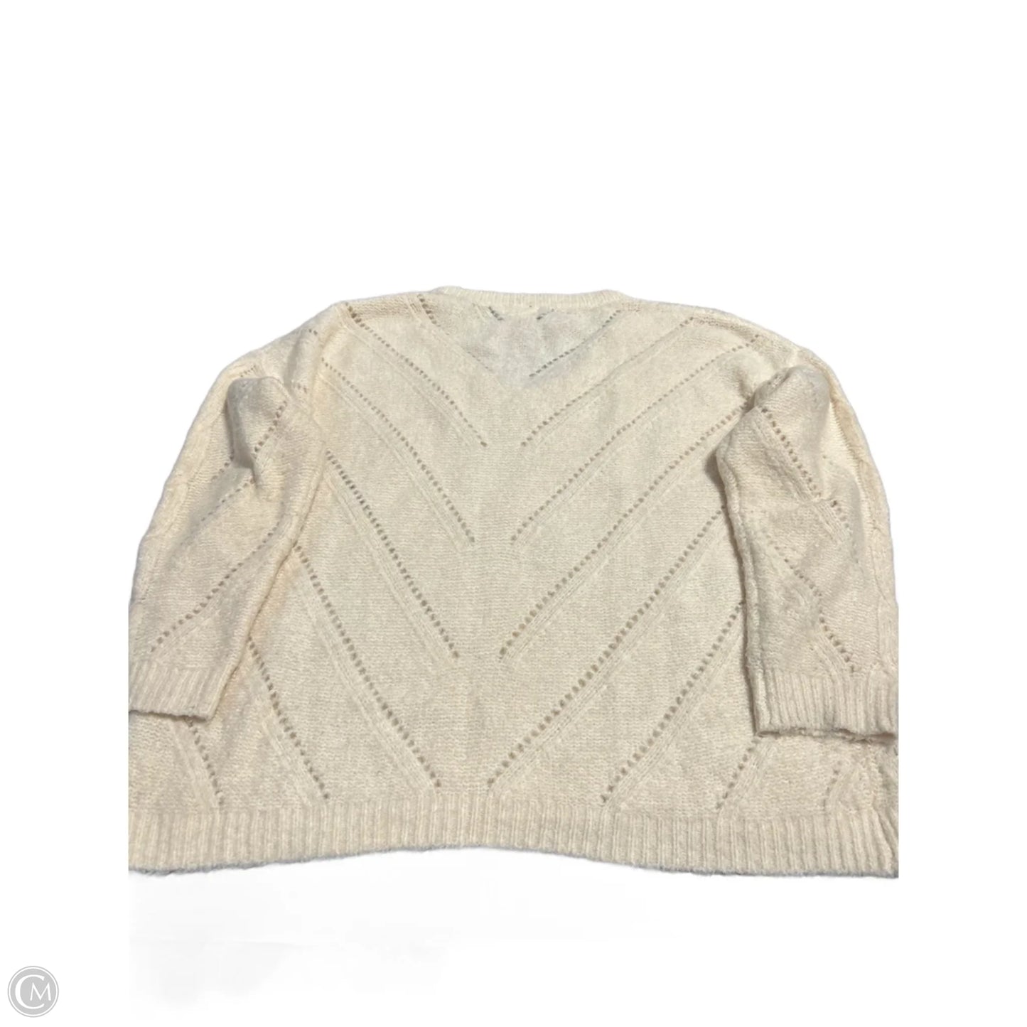 Sweater By Adora In Cream, Size: L