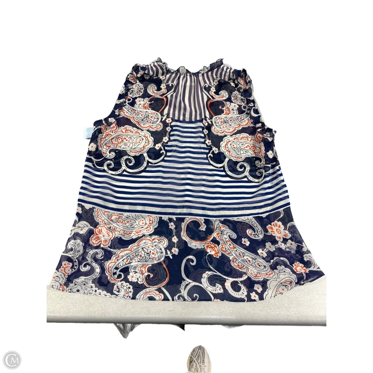 Tank Top By Cabi In Blue, Size: Xs