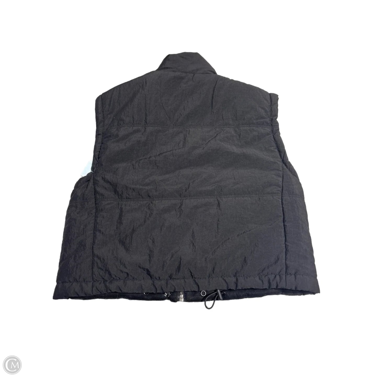 Vest Puffer & Quilted By Thread And Supply In Black, Size: Xs