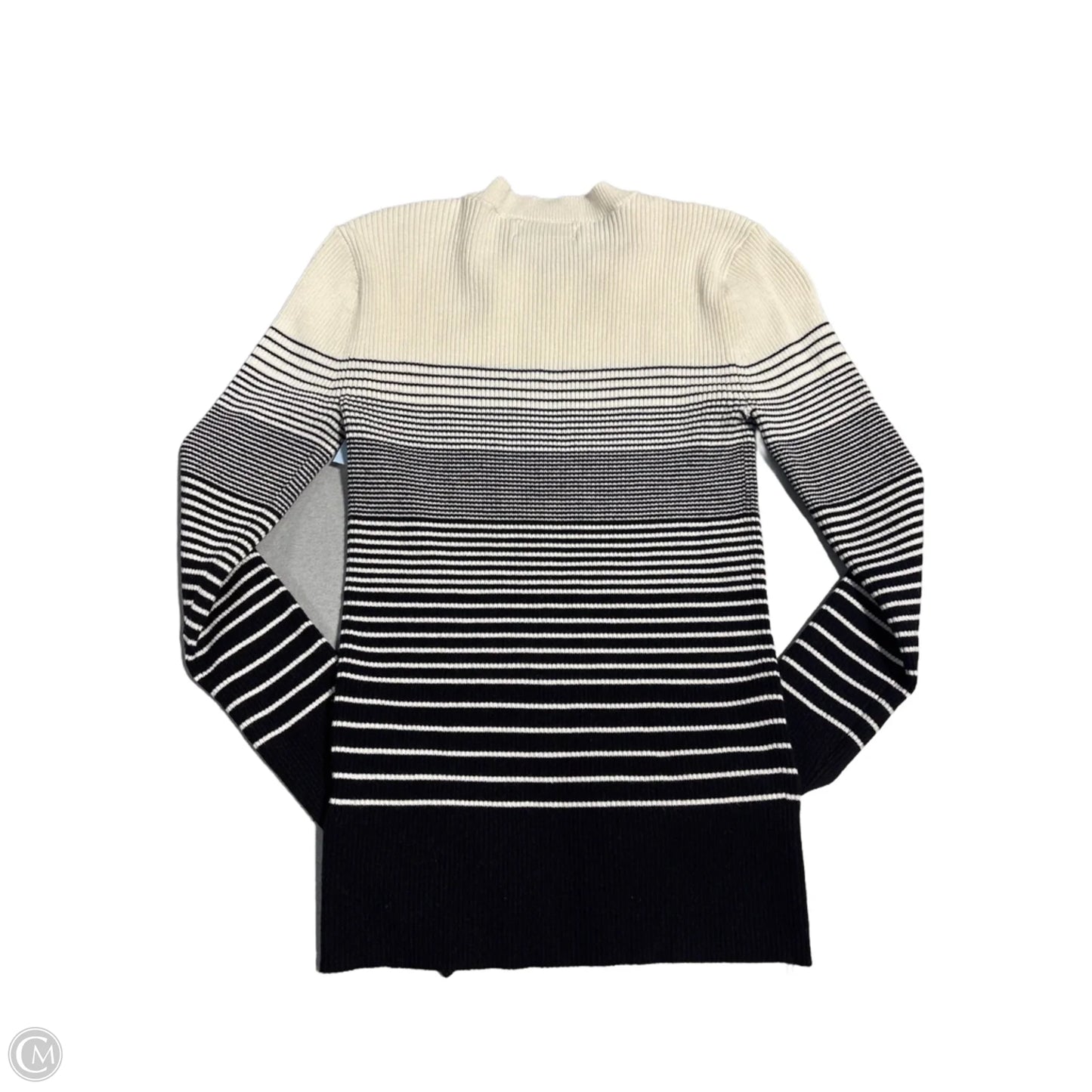 Top 3/4 Sleeve By Cmc In Striped Pattern, Size: S