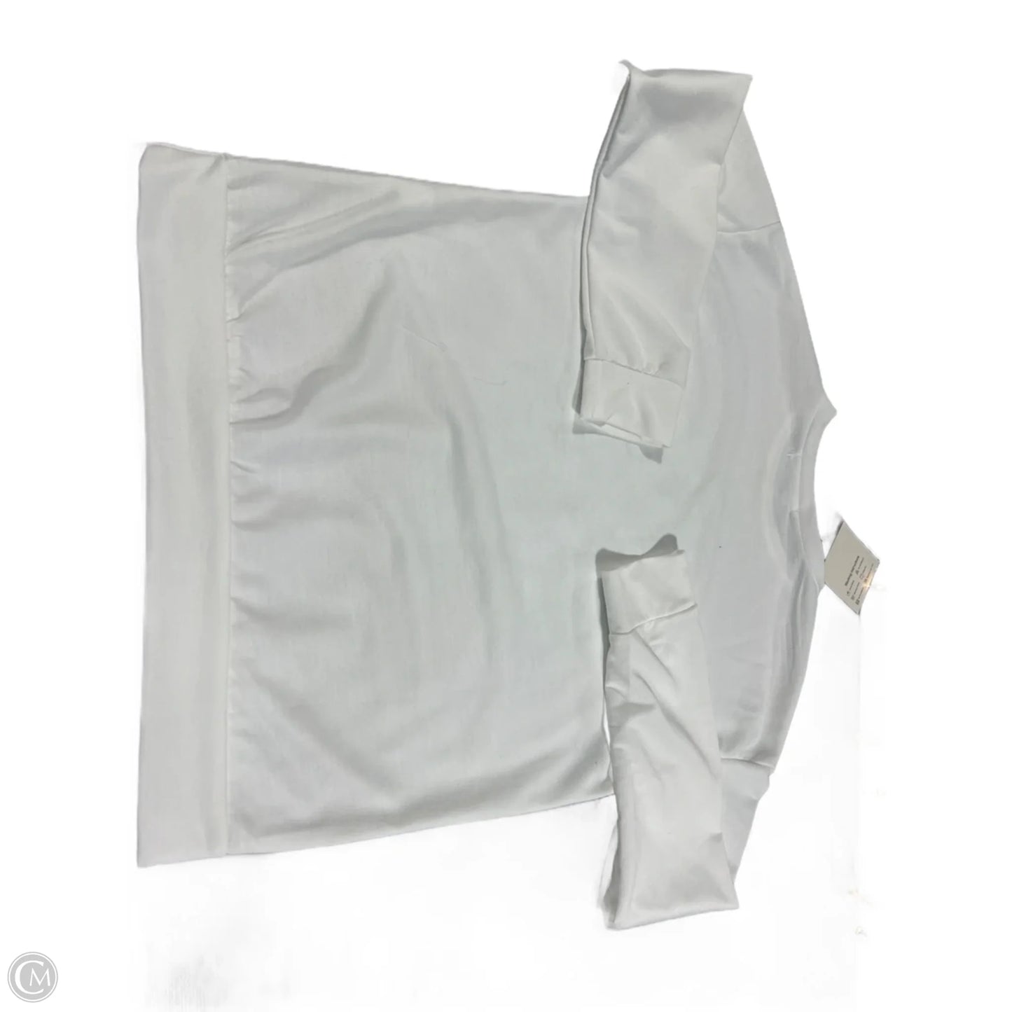 Top Long Sleeve By Cmc In White, Size: S