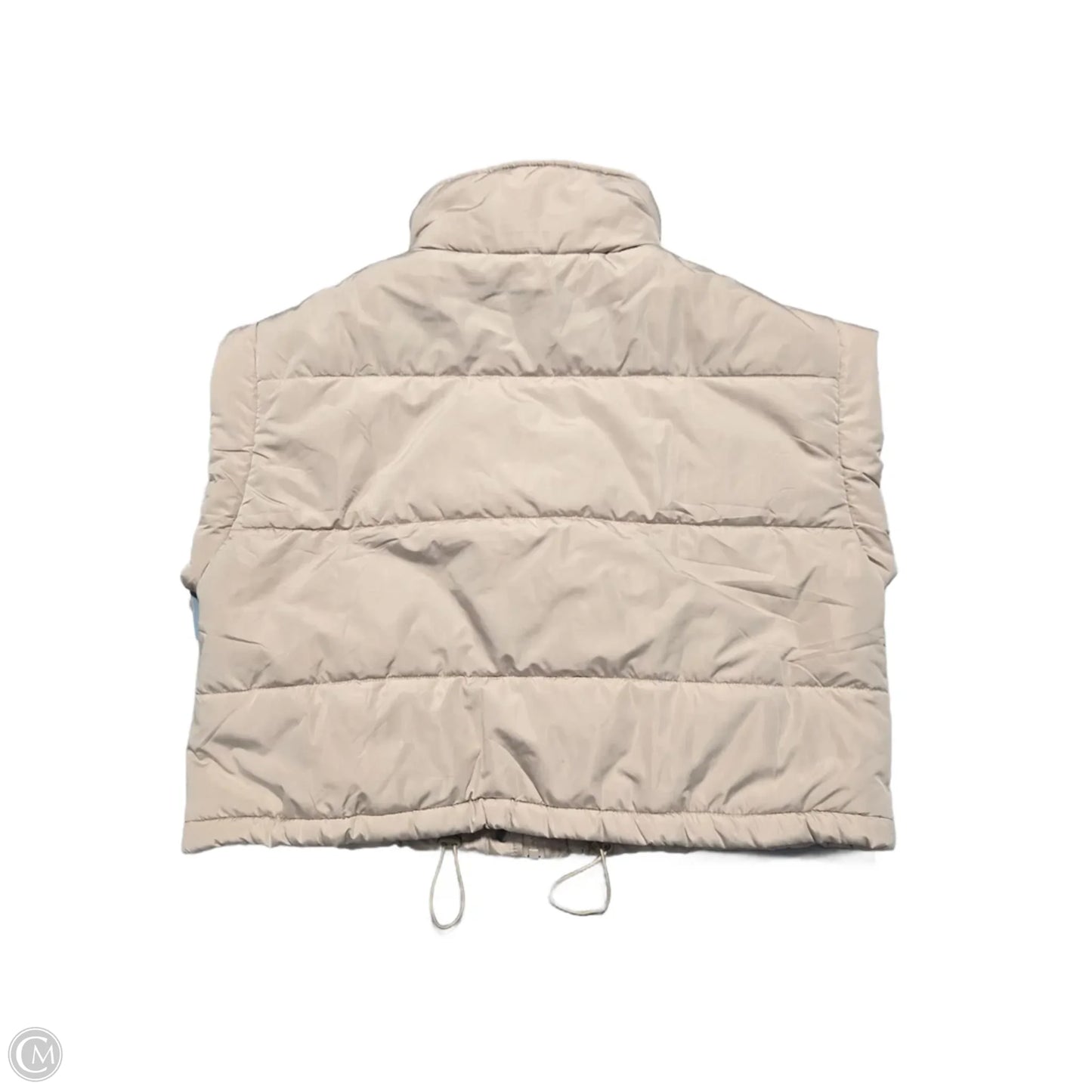 Vest Puffer & Quilted By Cmc In Tan, Size: L
