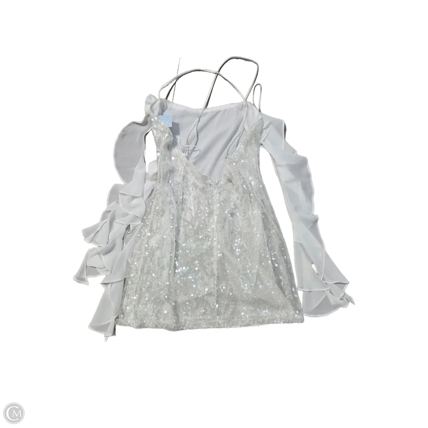 Dress Party Short By 12th Tribe In White, Size: L