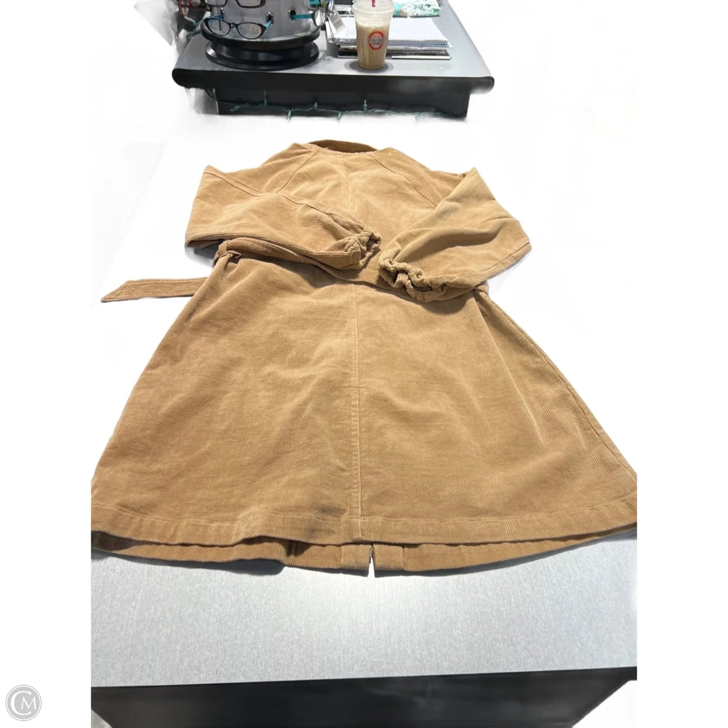 Dress Casual Short By Kori America In Brown, Size: L