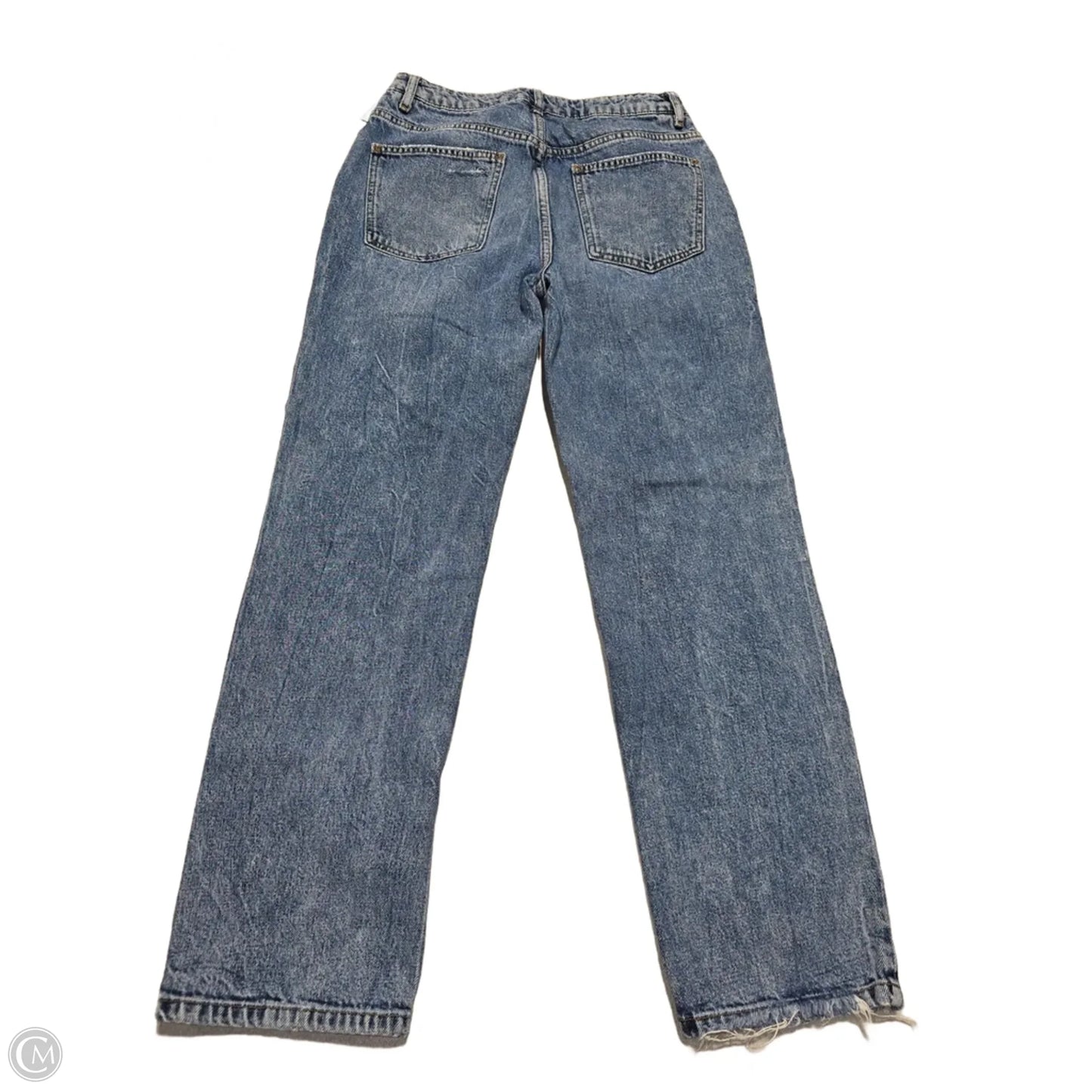 Jeans Straight By We The Free In Blue Denim, Size: 4