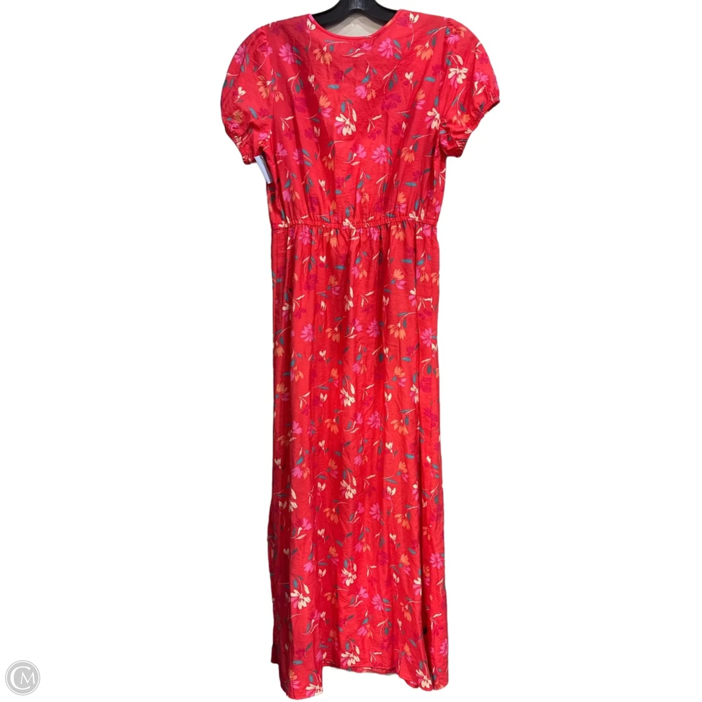 Dress Casual Maxi By Loft In Coral, Size: M