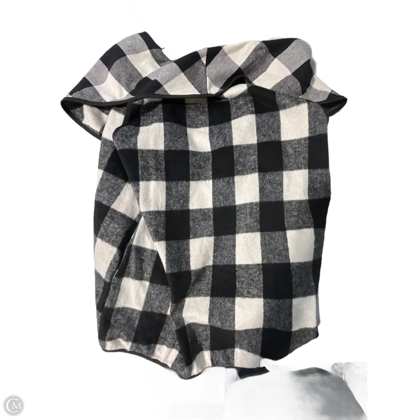 Vest Fleece By Cme In Checkered Pattern, Size: L