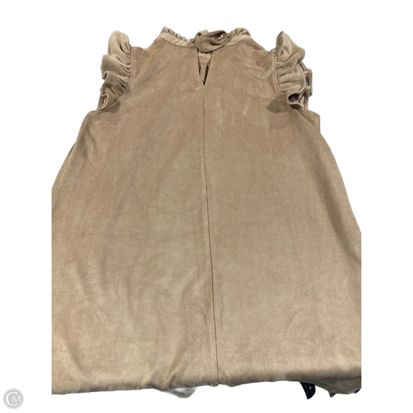Dress Casual Midi By Voy In Tan, Size: M