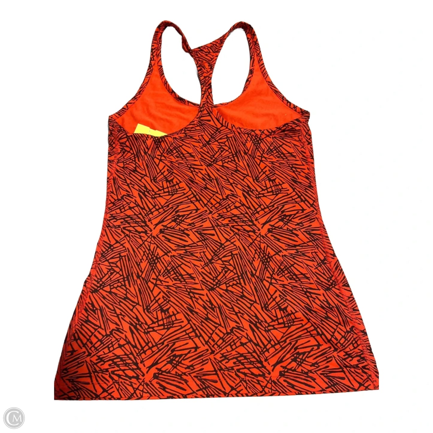 Athletic Tank Top By Nike In Orange, Size: S