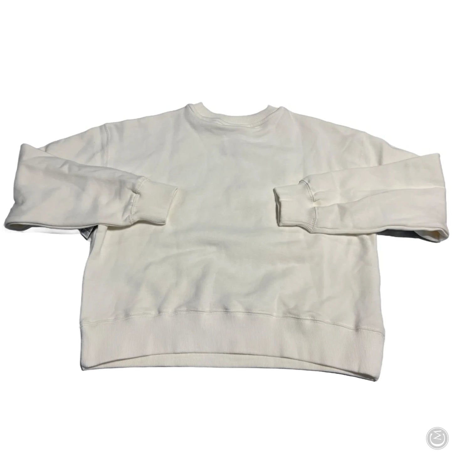 Sweatshirt Crewneck By Woolrich In Cream, Size: Xs