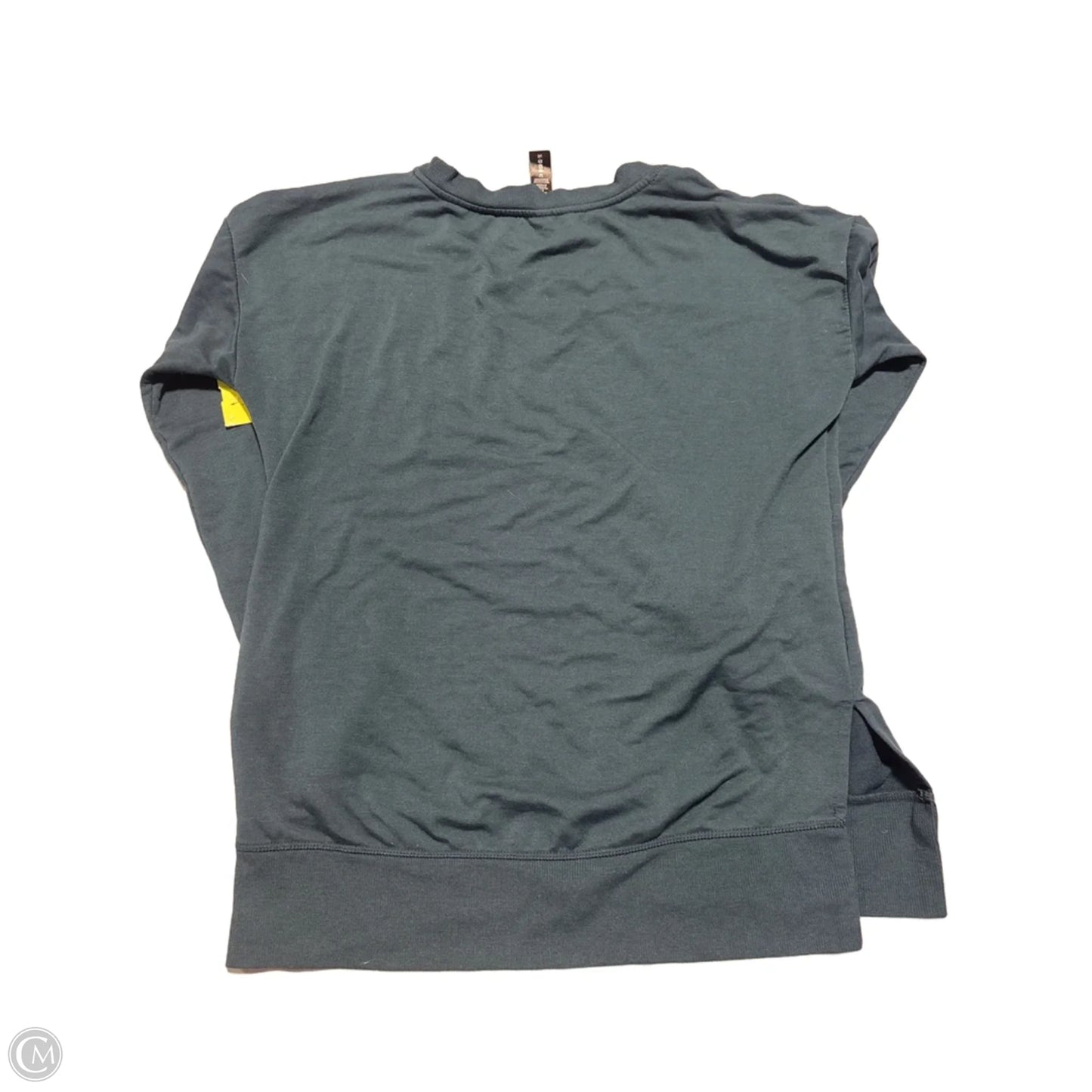 Top Long Sleeve By Yogalicious In Teal, Size: M