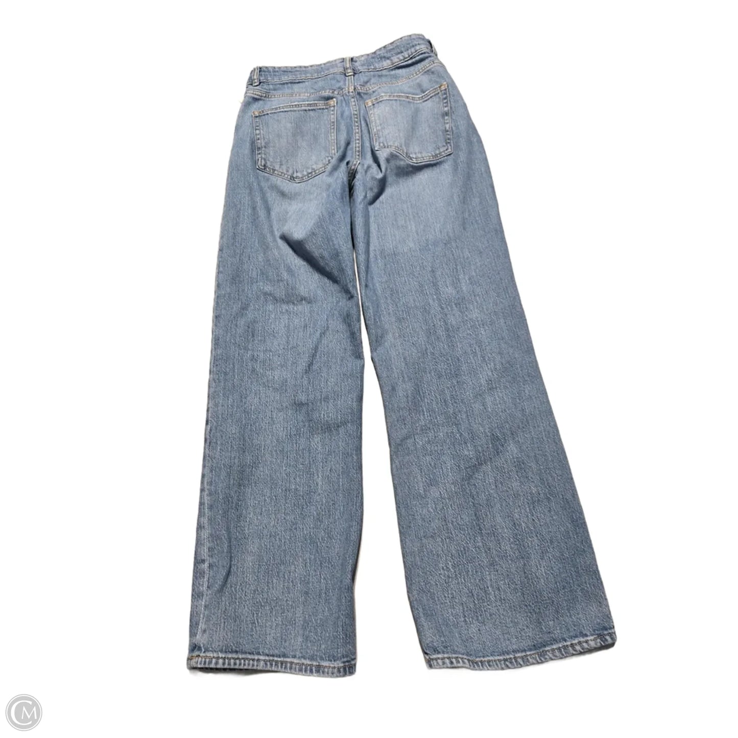 Jeans Boot Cut By H&m In Blue Denim, Size: 8
