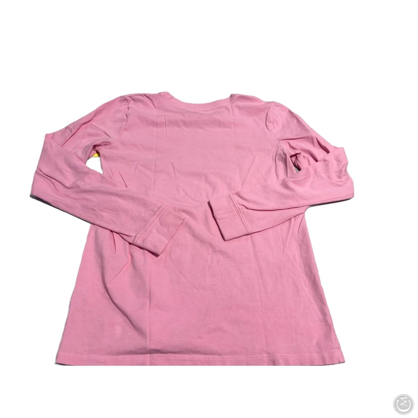 Top Long Sleeve By Life Is Good In Pink, Size: S