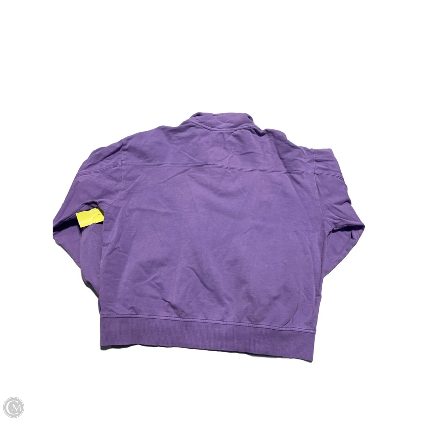 Top Long Sleeve By Double Zero In Purple, Size: M