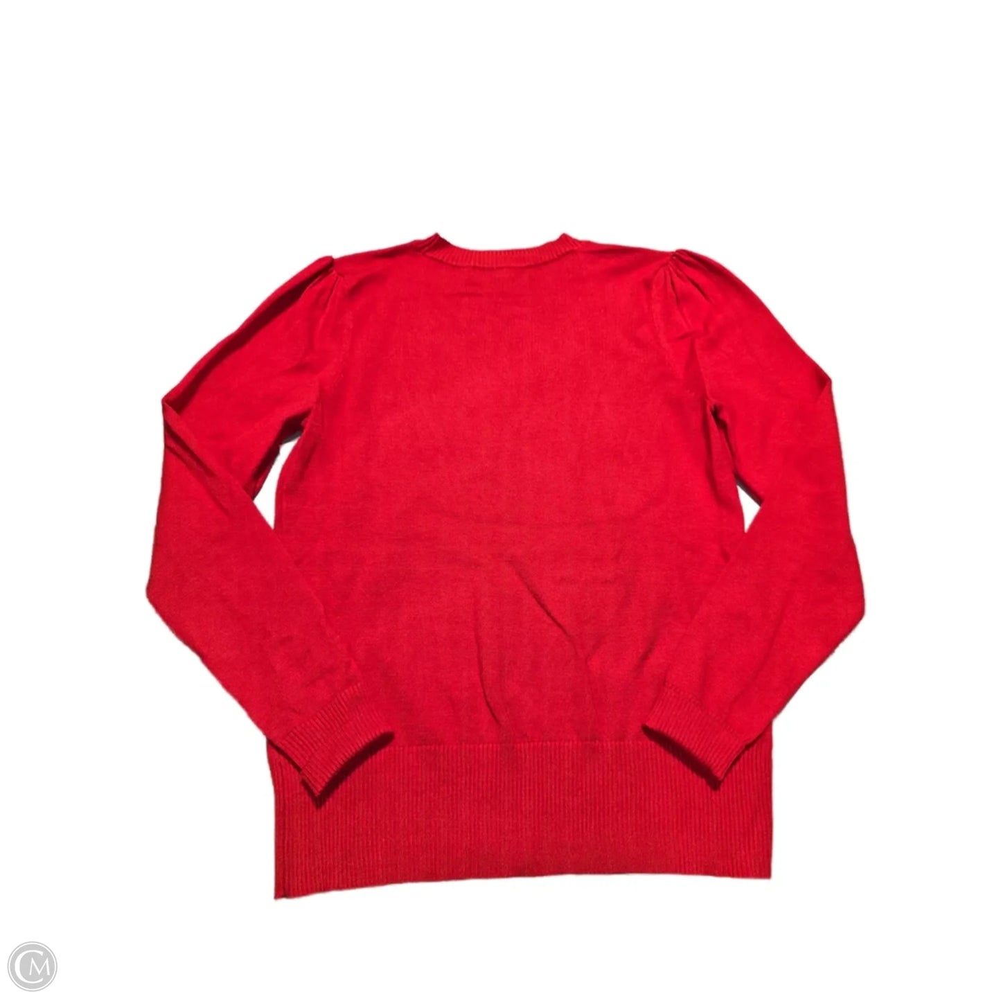 Top Long Sleeve By Marled In Red, Size: Xs