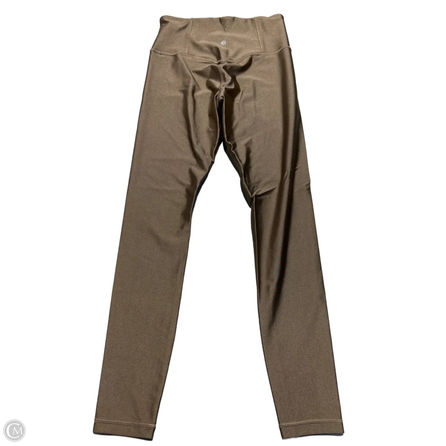 Athletic Leggings By Athleta In Bronze, Size: S