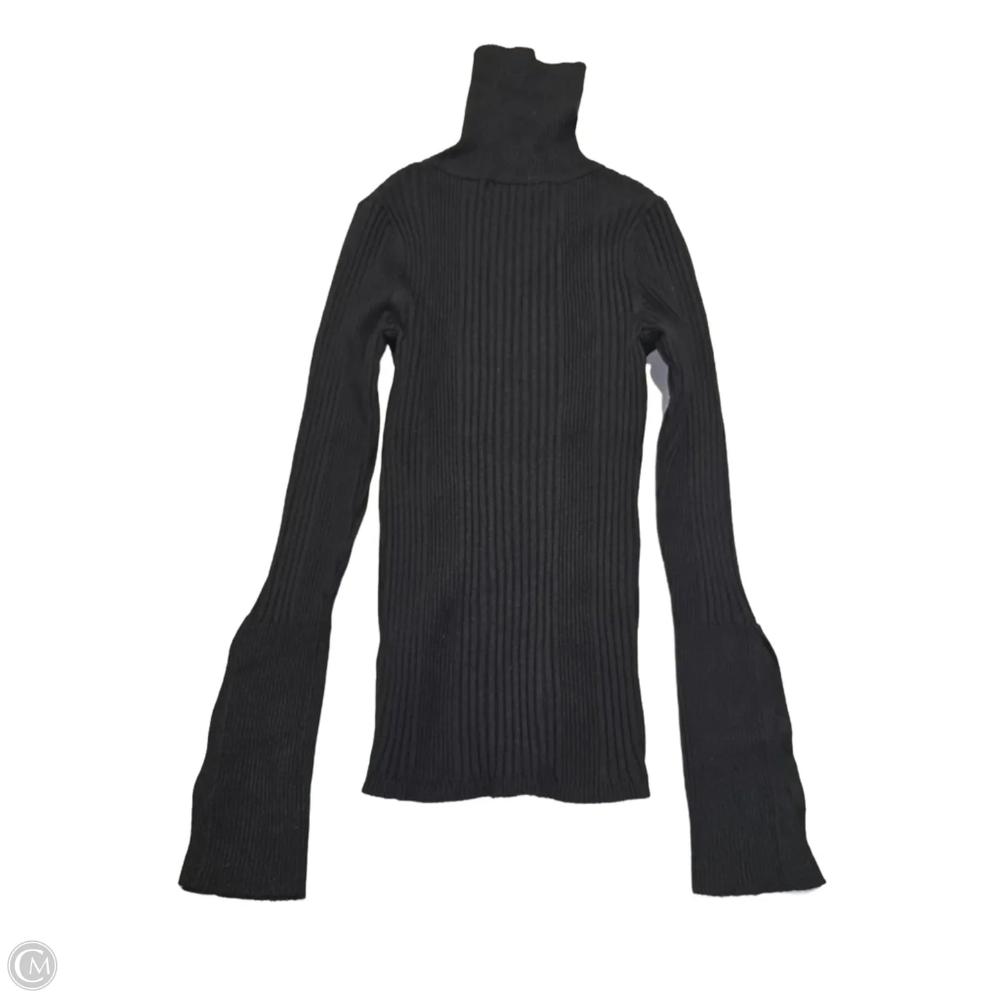 Top Long Sleeve By Anthropologie In Black, Size: Xs