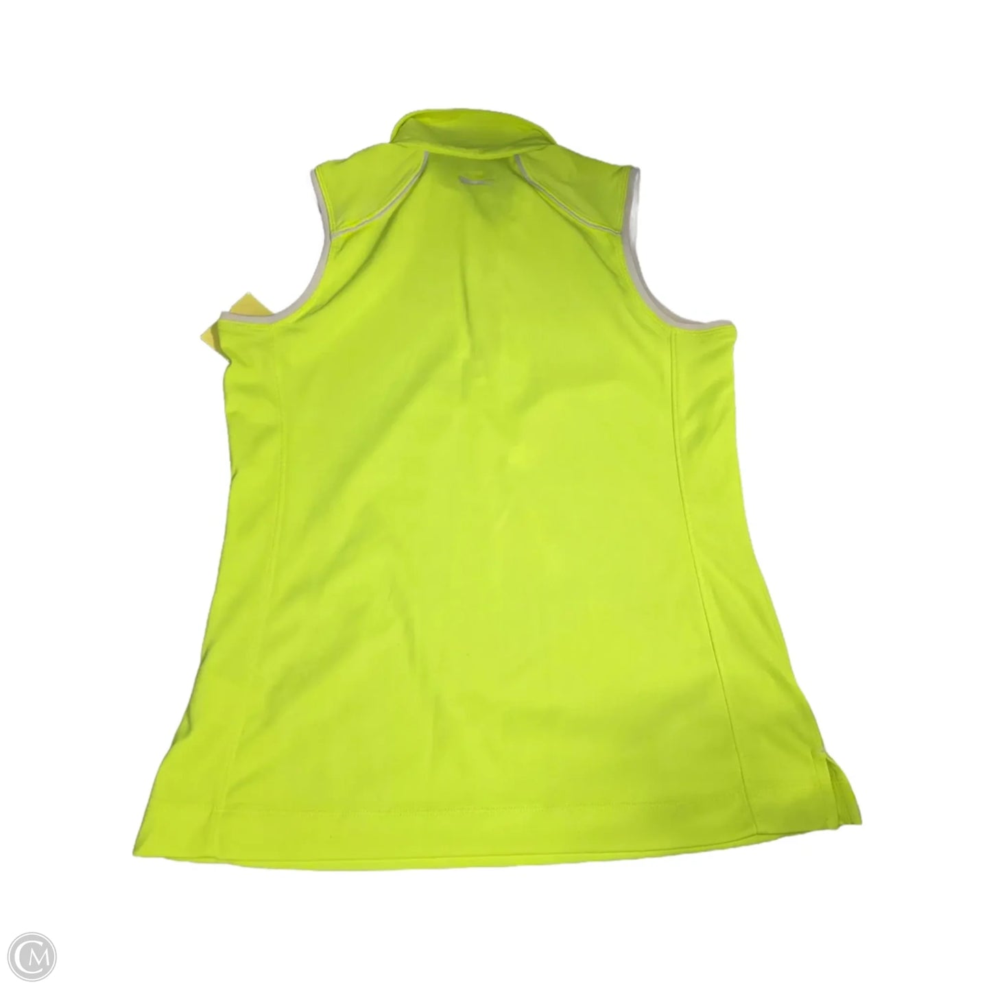 Athletic Tank Top By Slazenger In Yellow, Size: S
