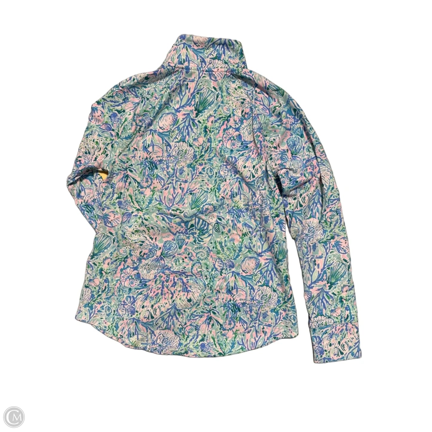 Top Long Sleeve Designer By Lilly Pulitzer In Blue, Size: Xs
