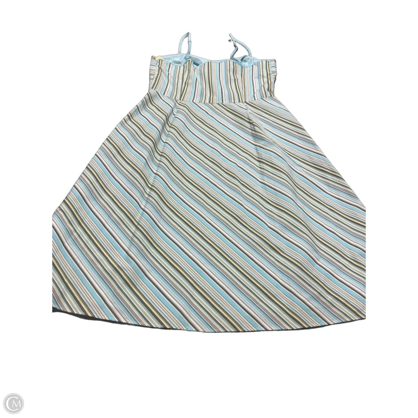 Dress Casual Short By Loft In Striped Pattern, Size: M