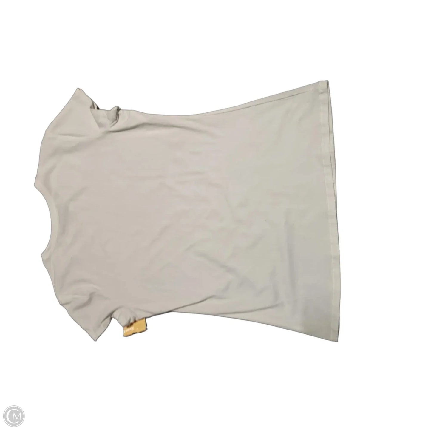Top Short Sleeve Basic By Gap In White, Size: L