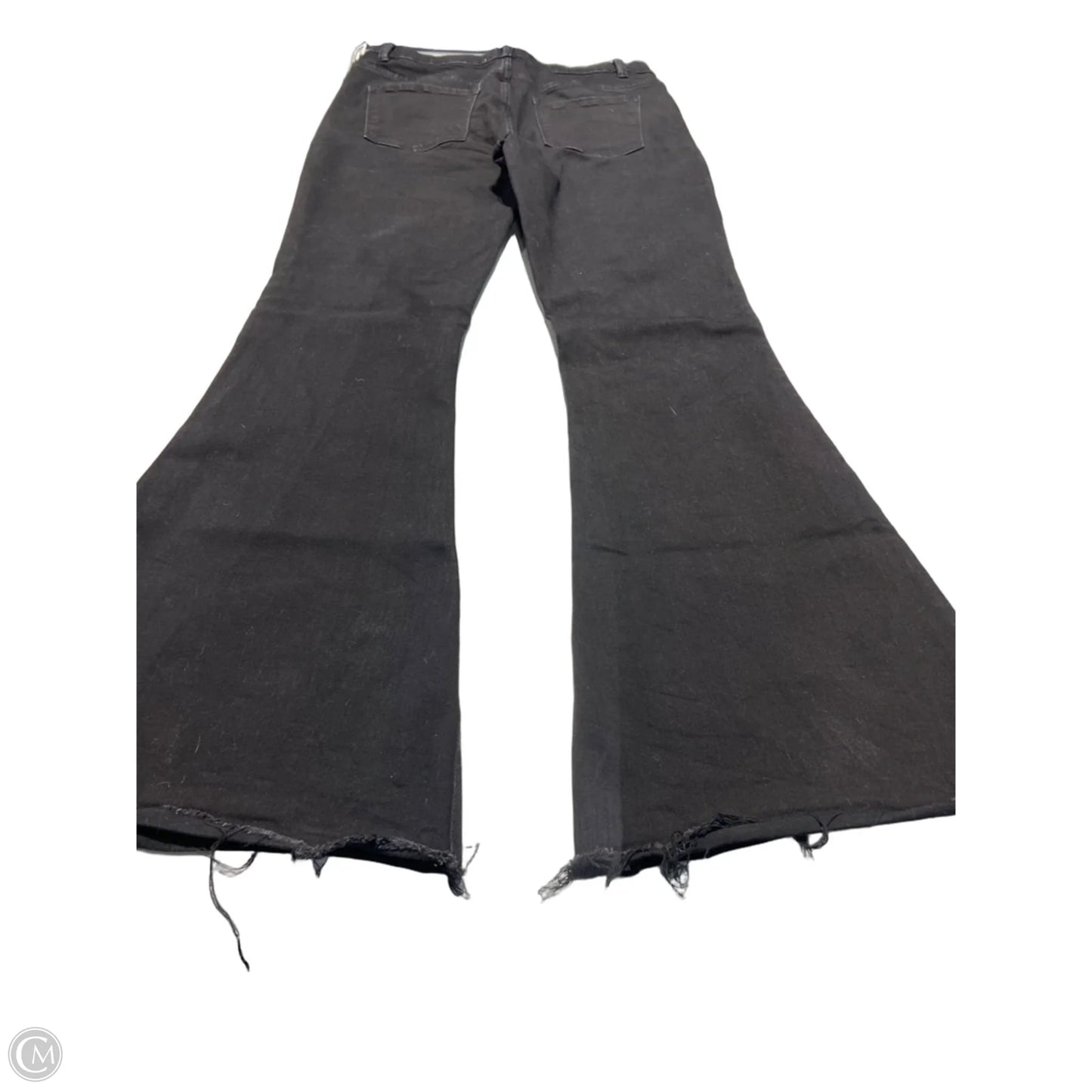 Jeans Flared By Vervet In Black, Size: 12