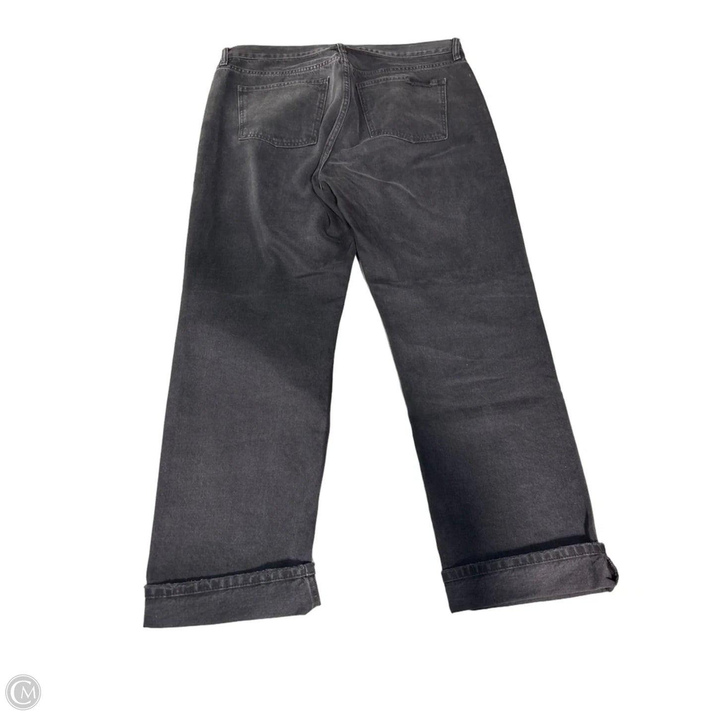 Jeans Straight By Cmc In Black, Size: 12