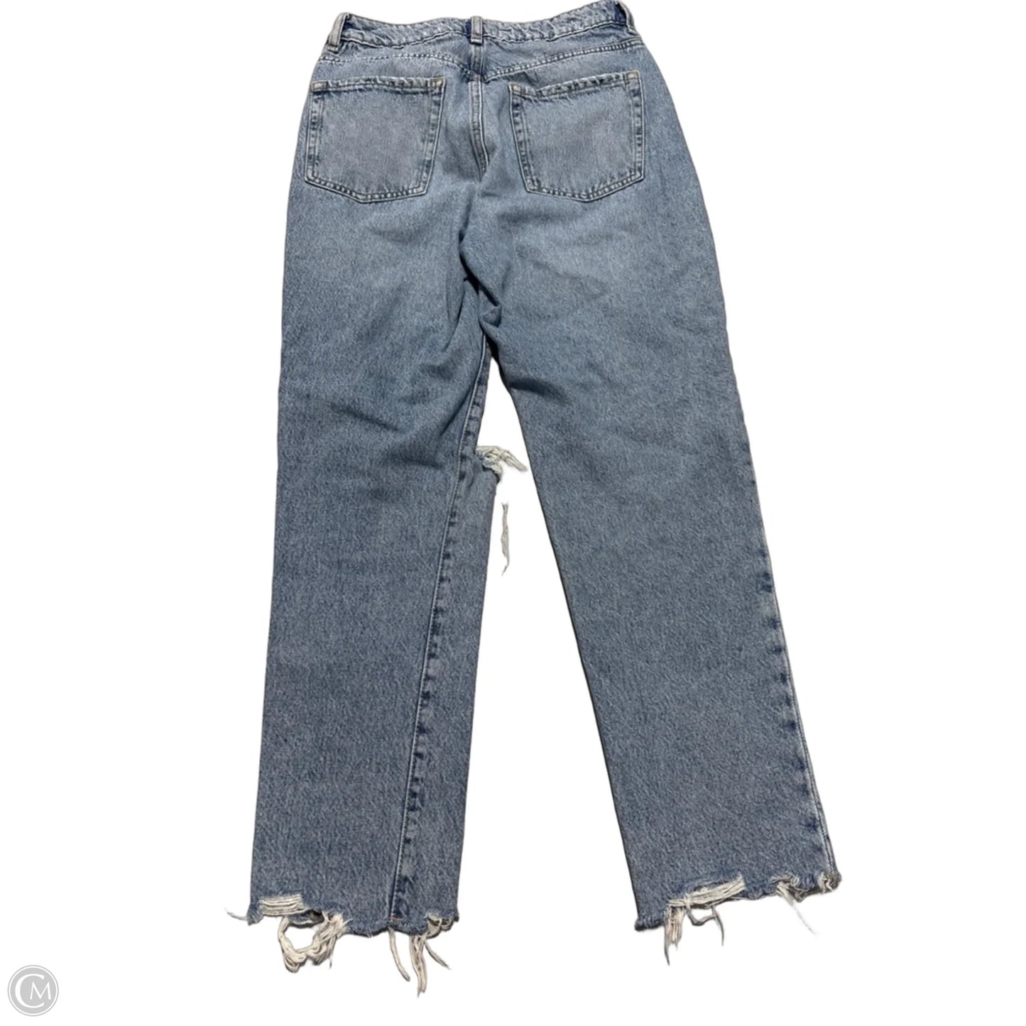 Jeans Straight By Garage In Blue Denim, Size: 6