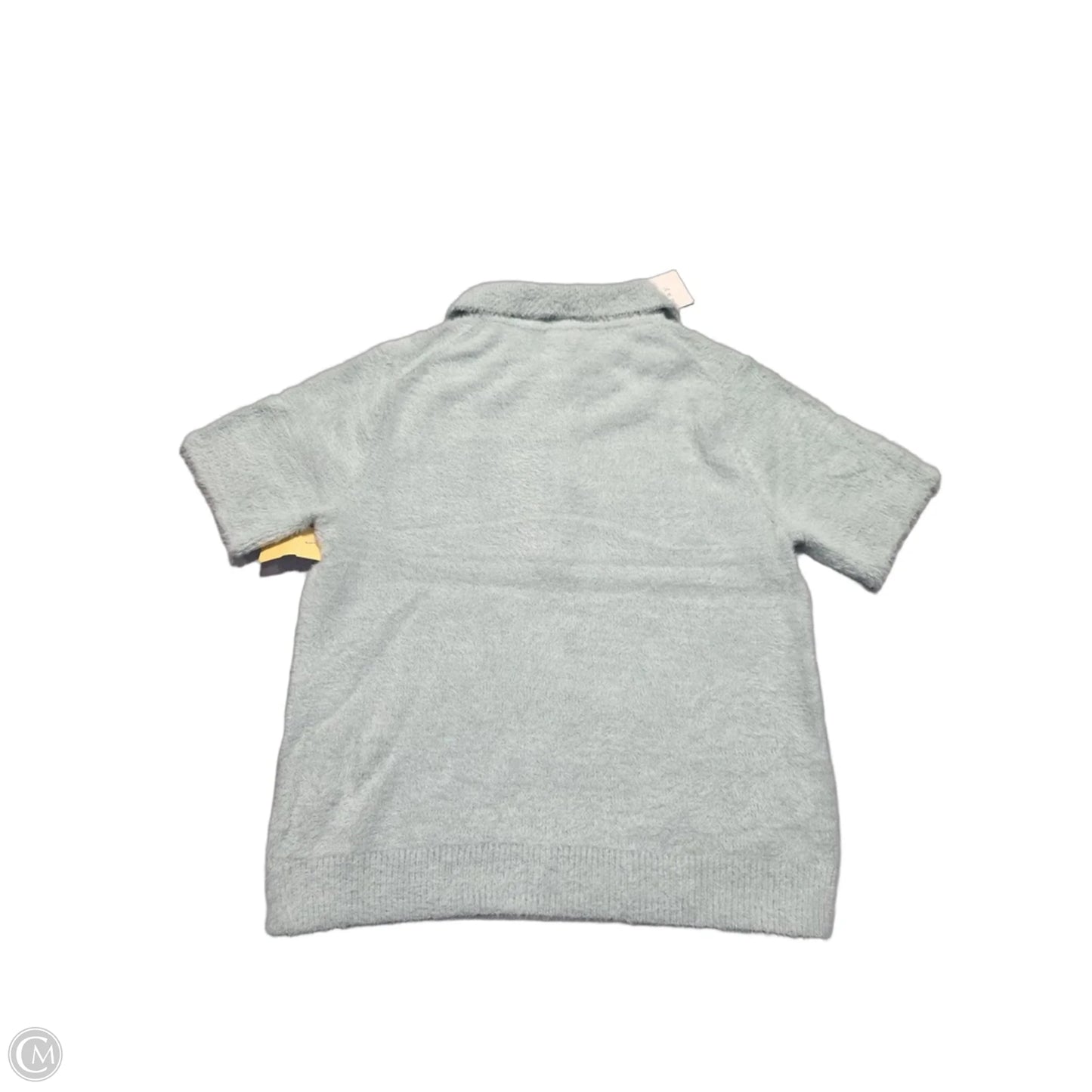 Sweater Short Sleeve By A New Day In Teal, Size: Xs