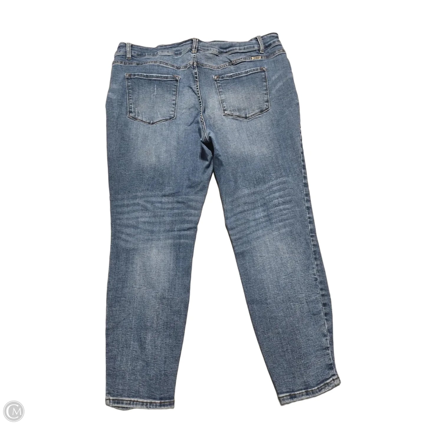 Jeans Straight By Kancan In Blue Denim, Size: 24