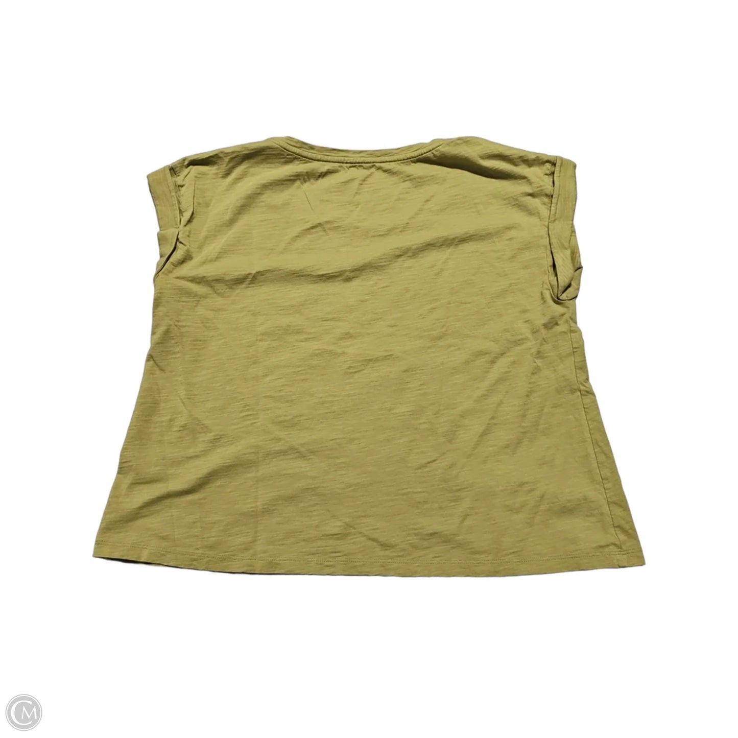 Top Short Sleeve By Garnet Hill In Green, Size: M