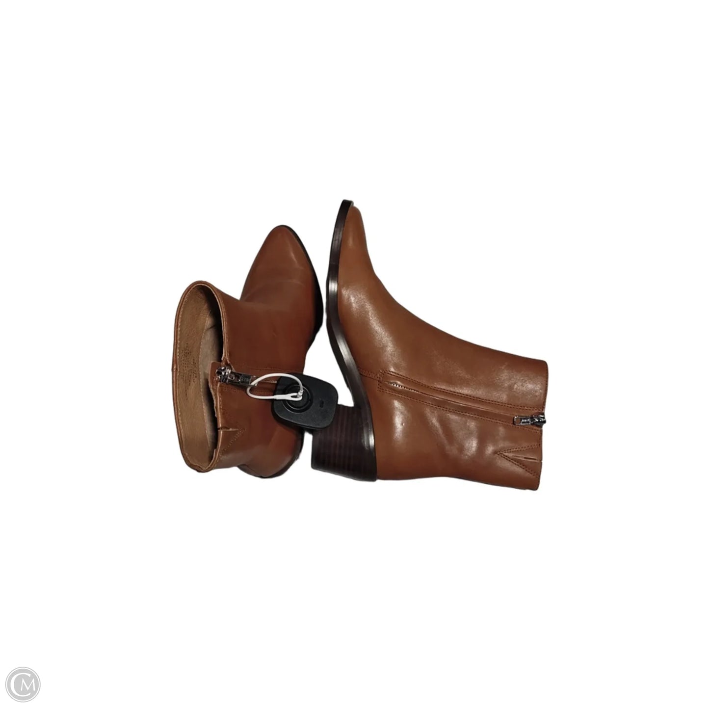 Boots Ankle Flats By Madewell In Brown, Size: 7.5