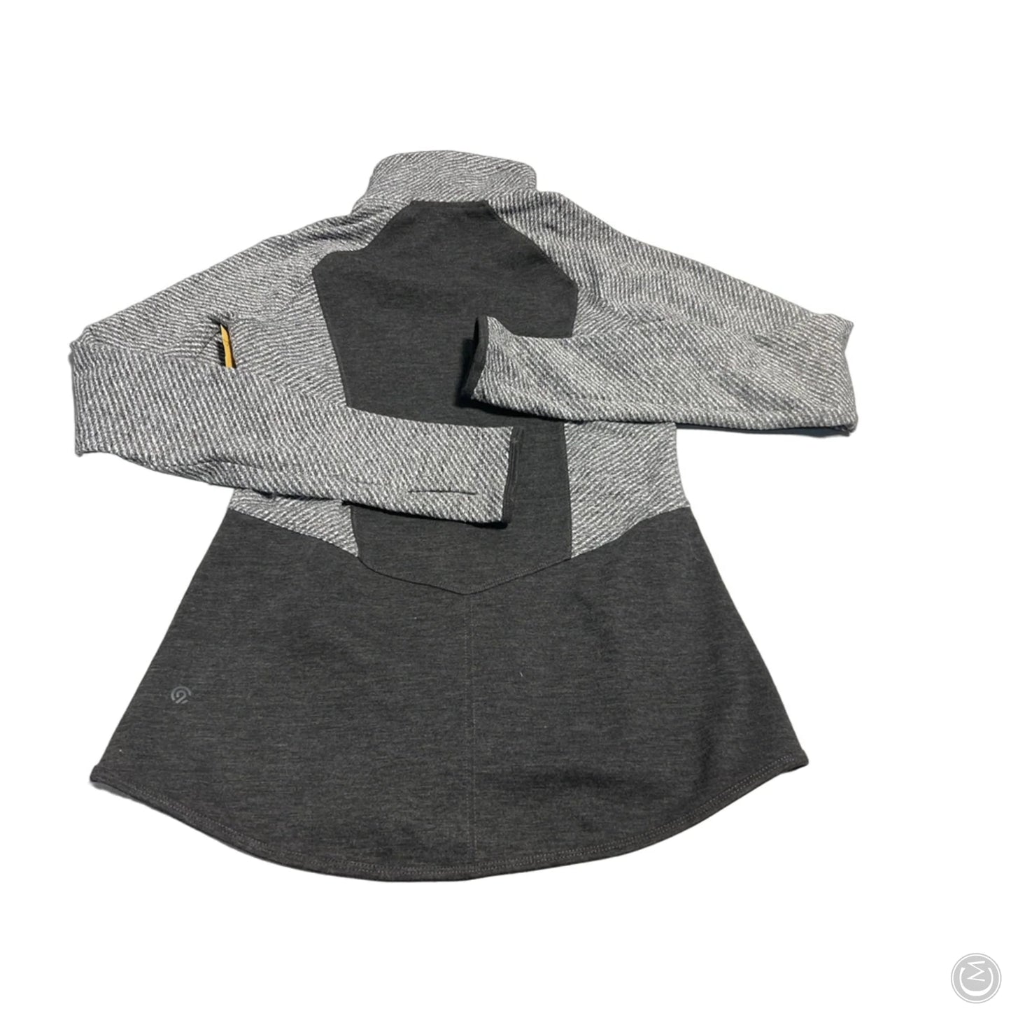 Athletic Jacket By Champion In Grey, Size: S