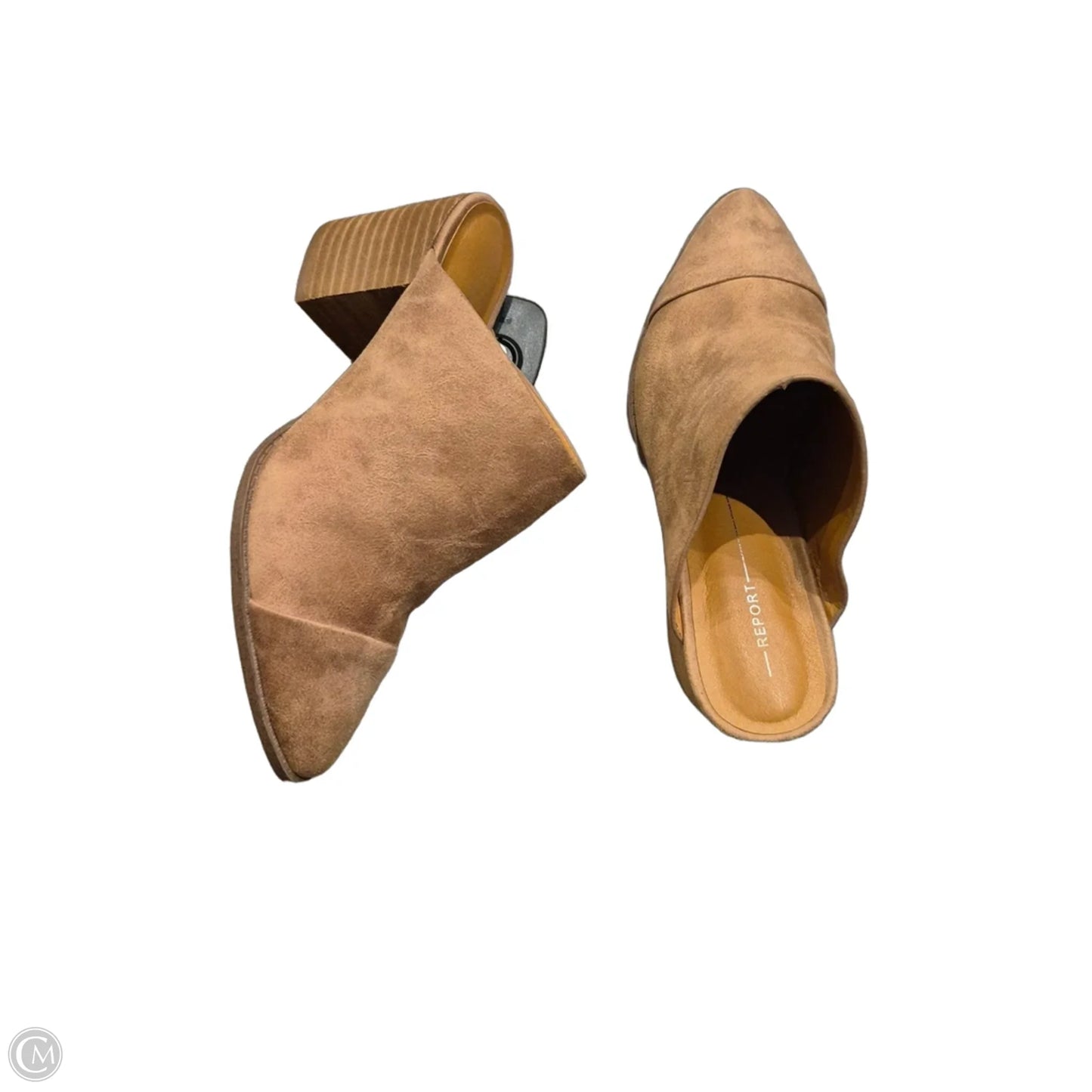 Shoes Heels Block By Report In Tan, Size: 8