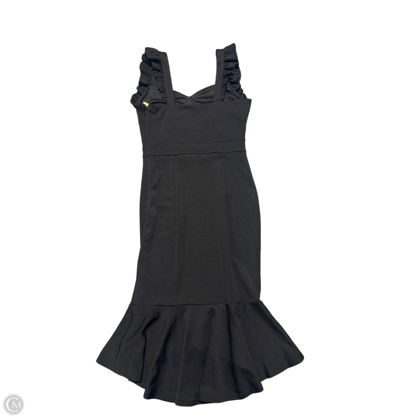 Dress Casual Midi By Grace + Karma In Black, Size: S