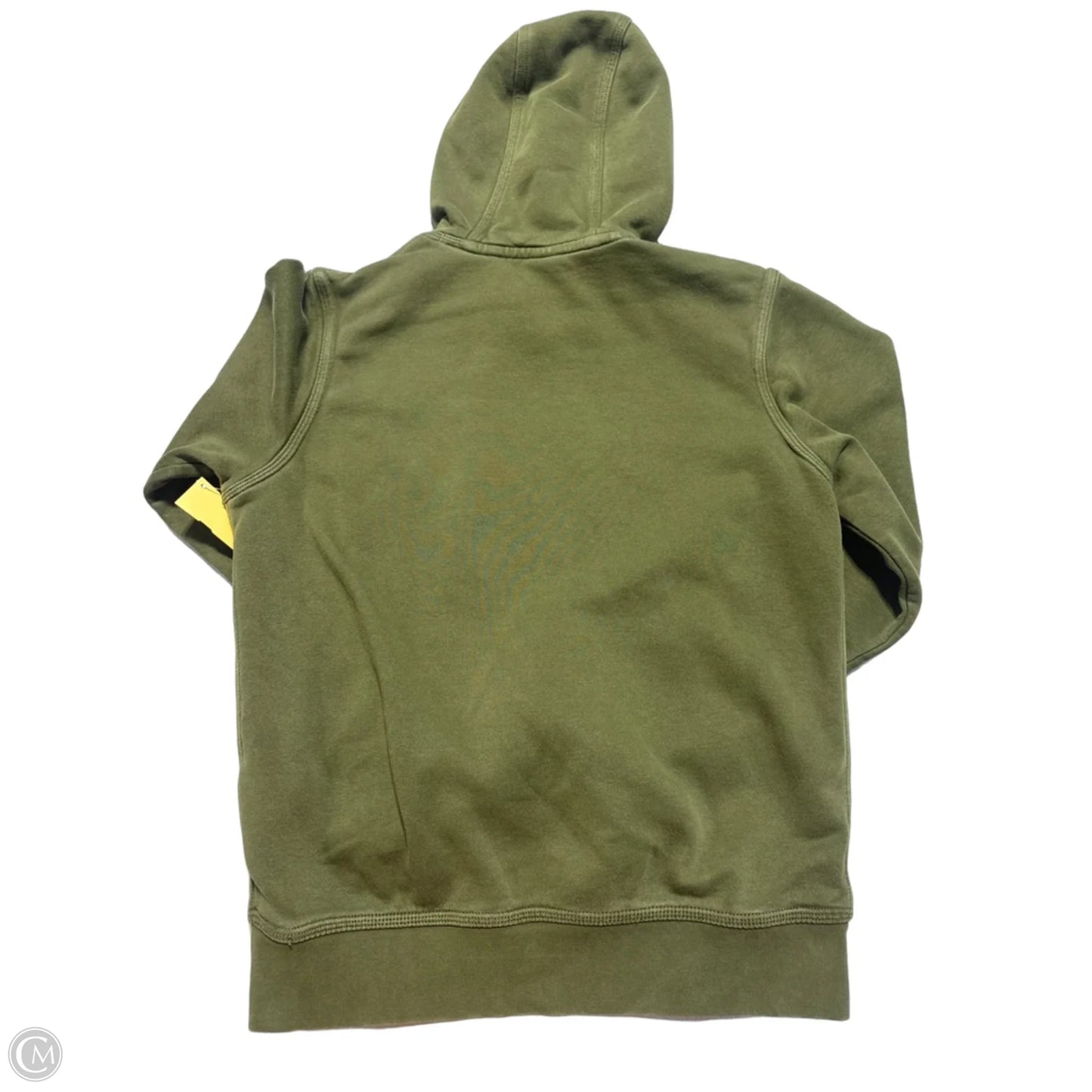 Sweatshirt Hoodie By Nike In Green, Size: S