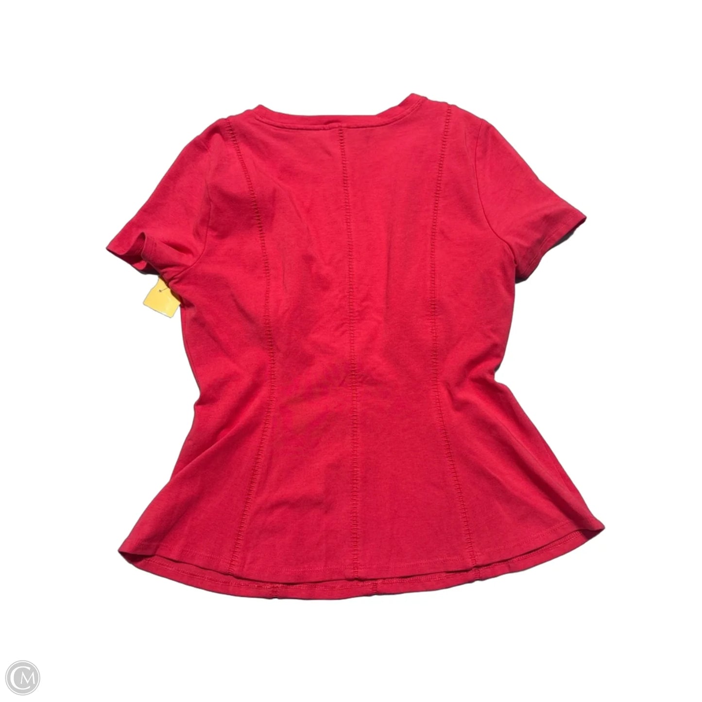 Top Short Sleeve By White House Black Market In Red, Size: Xs