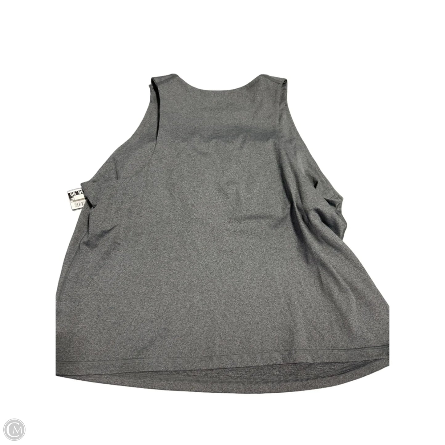 Athletic Tank Top By Tek Gear In Grey, Size: Xxl