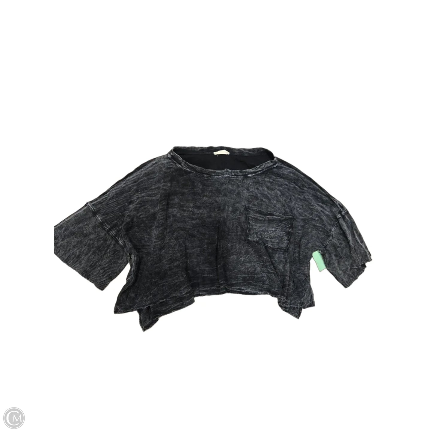 Top Short Sleeve By Altard State In Grey, Size: M