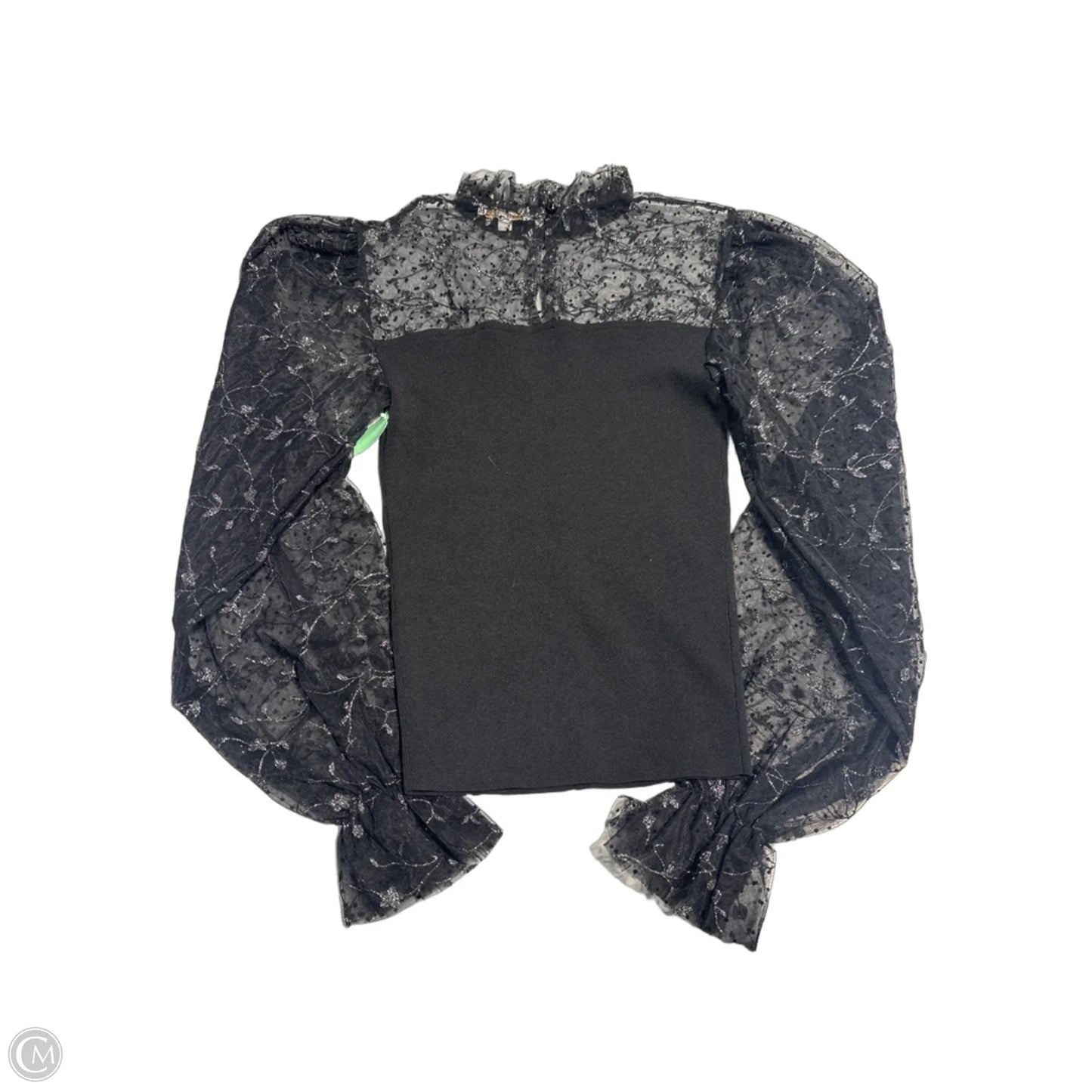 Top Long Sleeve By Flying Tomato In Black, Size: S