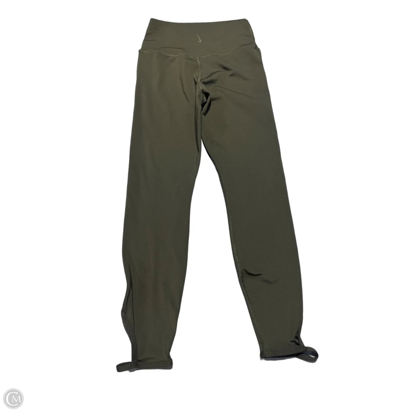 Athletic Leggings By Nike In Green, Size: S