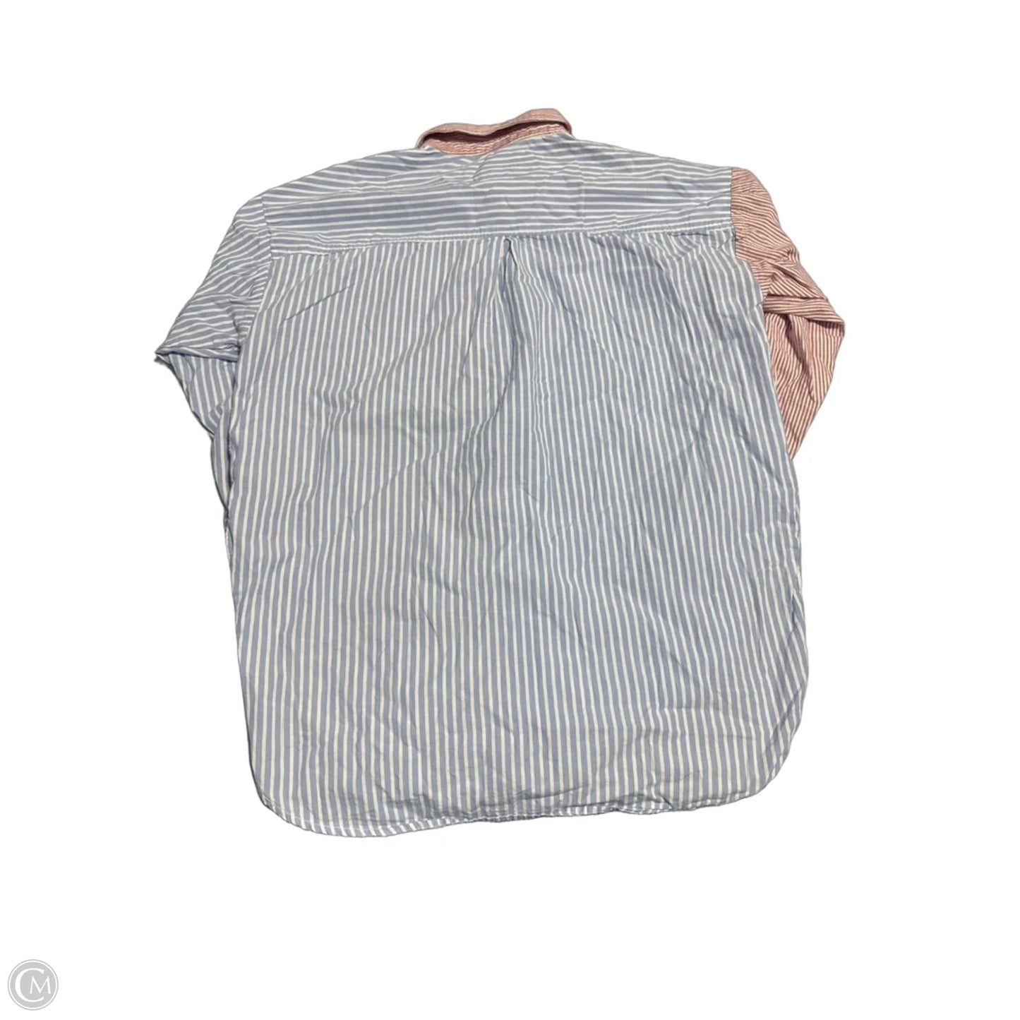 Top Long Sleeve By Anthropologie In Striped Pattern, Size: S