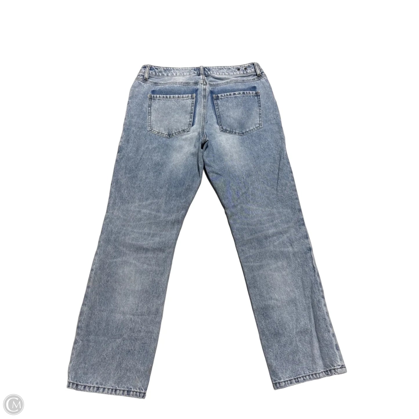 Jeans Boyfriend By Cabi In Blue Denim, Size: 8