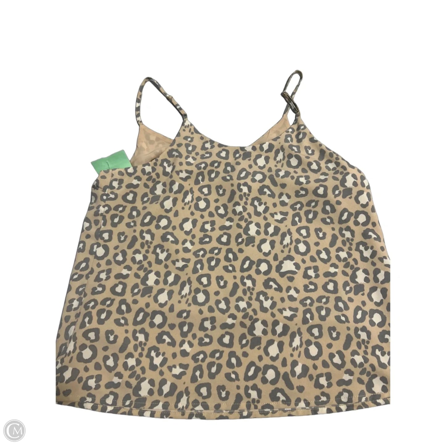 Tank Top By A New Day In Animal Print, Size: S