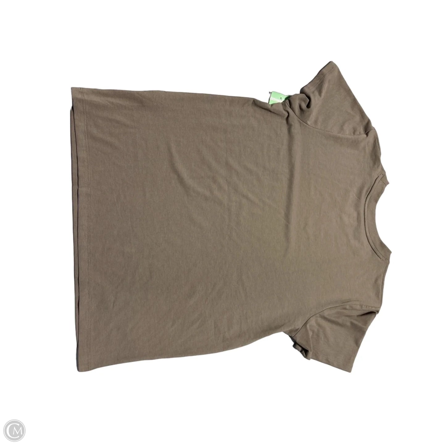 Top Short Sleeve By Under Armour In Brown, Size: M